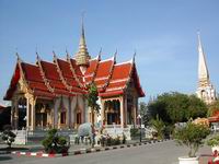 Chalong Temple, most popular Thai temple in Phuket