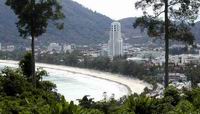 Patong Beach, one of the most popular beaches in Phuket.